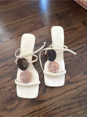 Zara Beaded Heels